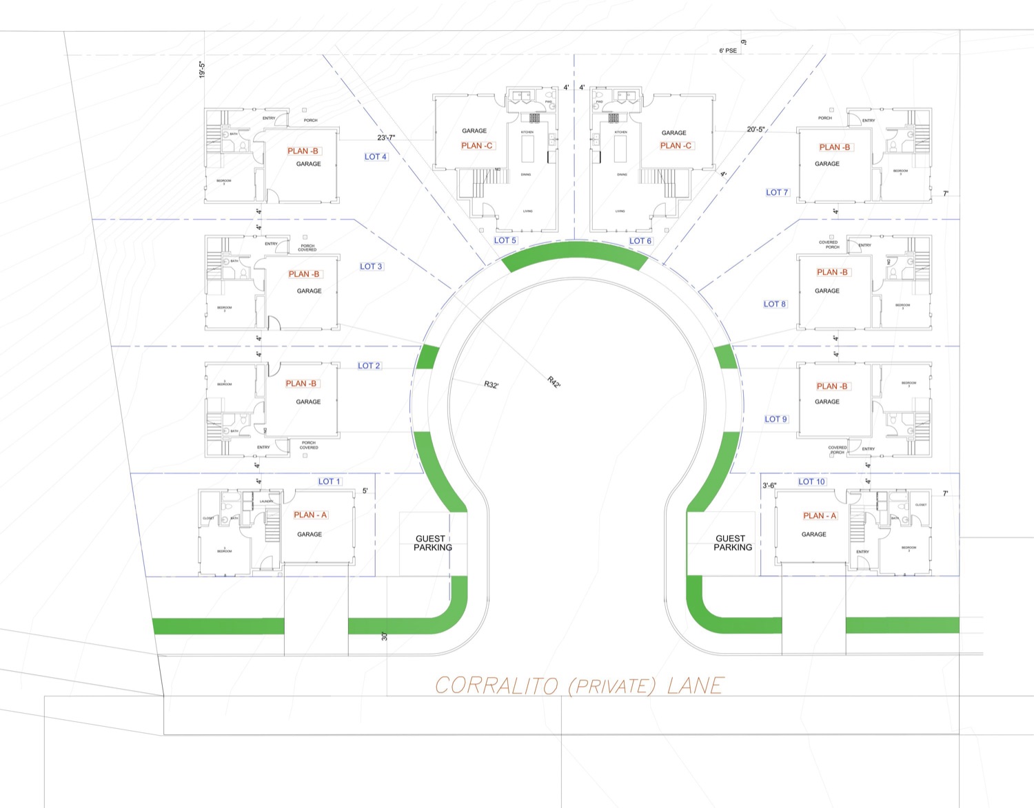 Corralitos Lane conceptual site plan, revised June 2026